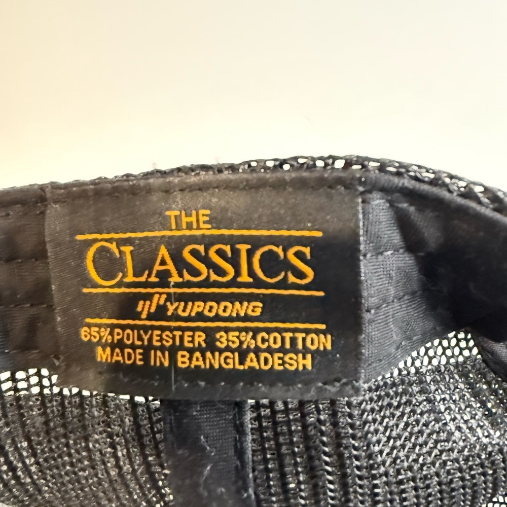 Black Mount Rainier Patch Mesh Back Trucker Hat - Picture 9 of 9